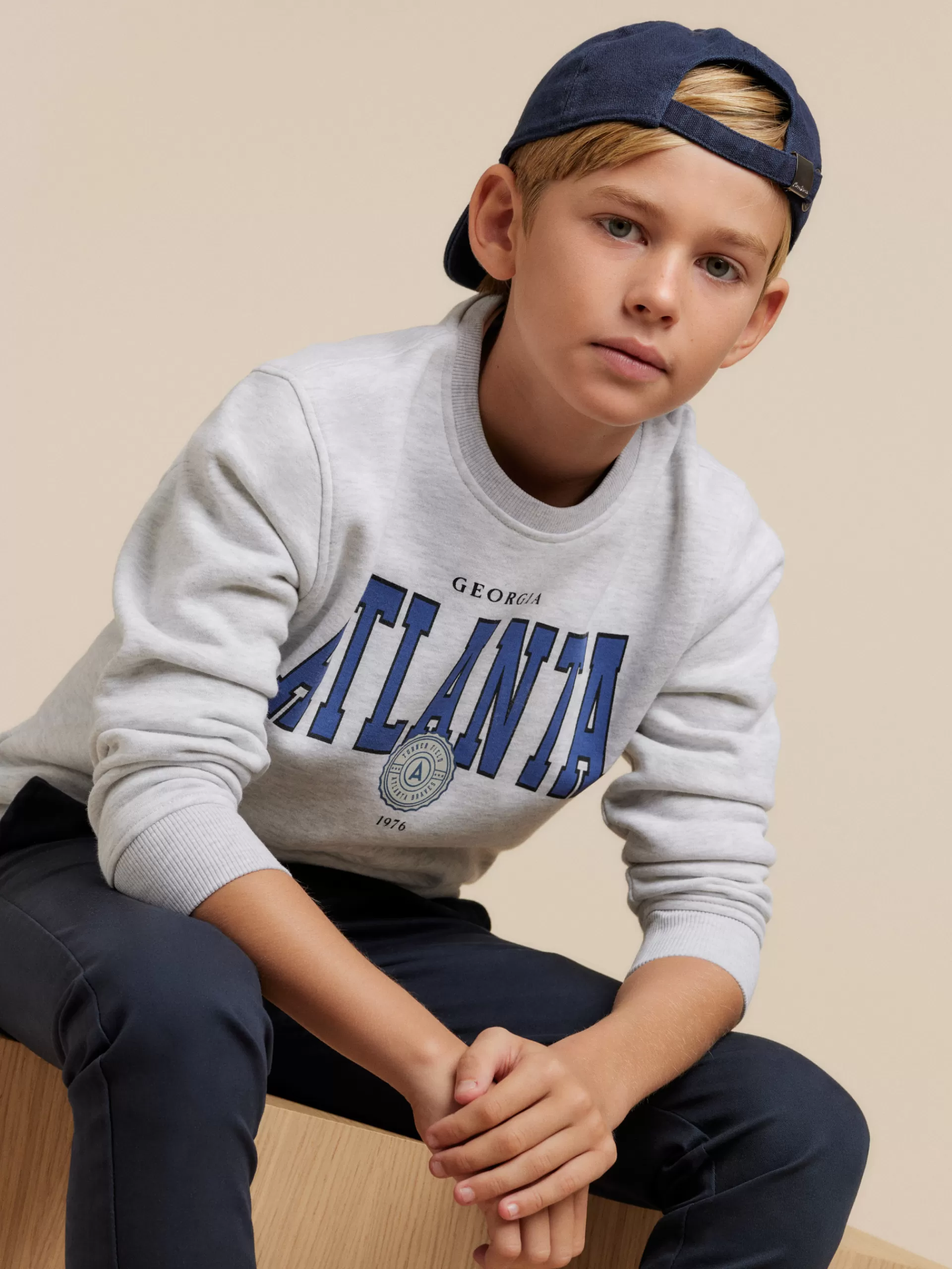 Discount Alvaro Moreno SUDADERA ATLANTA KIDS Gris