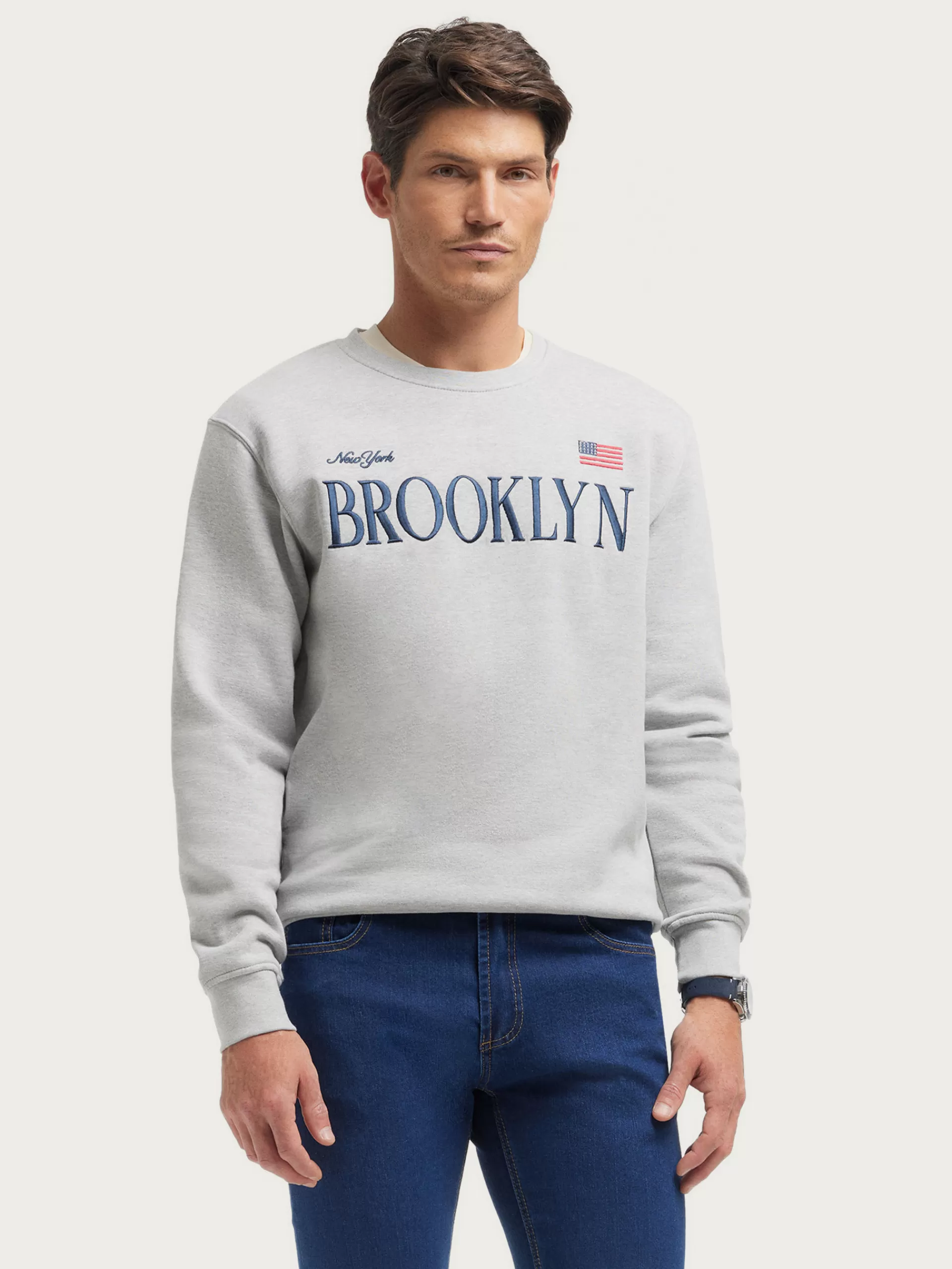 Outlet Alvaro Moreno SUDADERA BROOKLYN Gris