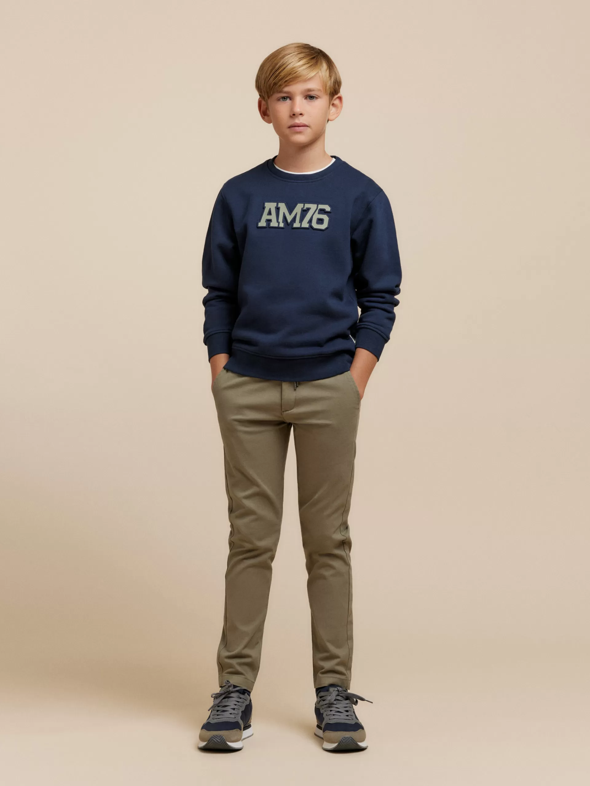 Store Alvaro Moreno SUDADERA OFFICIAL KIDS Azul Marino